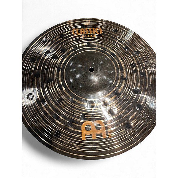 Used MEINL 16in CLASSIC CUSTOM DARK CRASH Cymbal