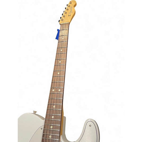 Used Fender HYBRID II TELECASTER MIJ White Solid Body Electric Guitar