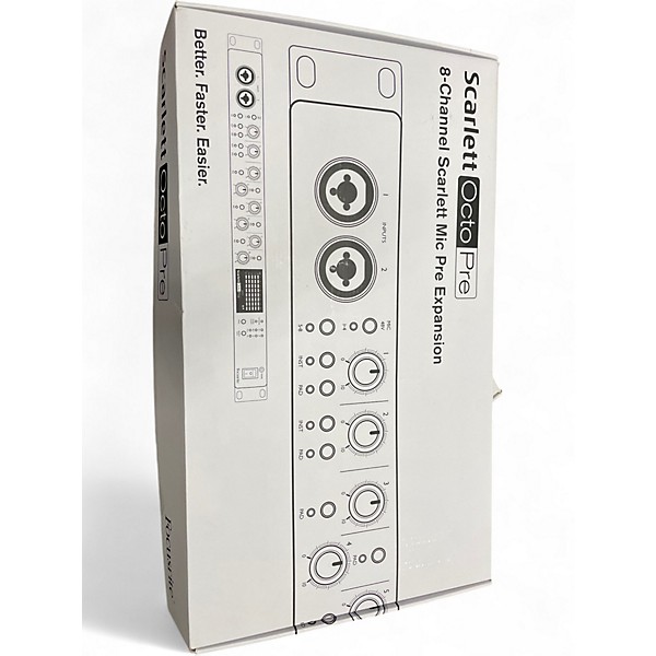 Used Focusrite OctaPre Audio Interface