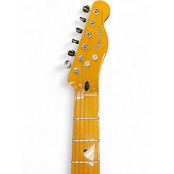 Used Fender Modern Player Telecaster Plus Honey Burst Solid Body Electric Guitar