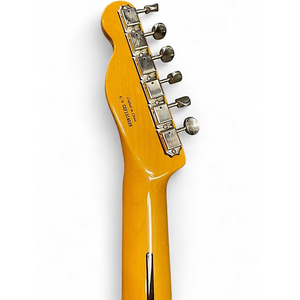 Used Fender Modern Player Telecaster Plus Honey Burst Solid Body Electric Guitar