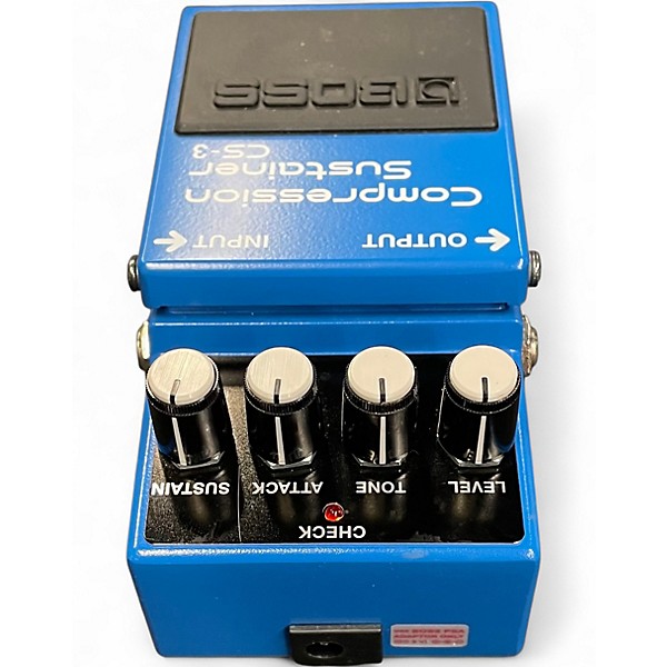 Used BOSS CS3 Compressor Sustainer Effect Pedal