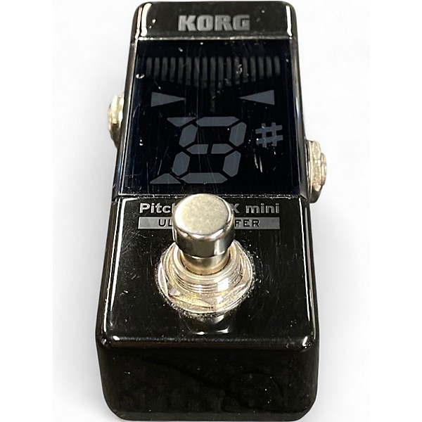 Used KORG PBXMINI Pitchblack X Mini Tuner Tuner Pedal