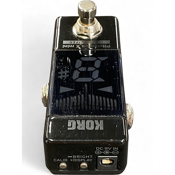 Used KORG PBXMINI Pitchblack X Mini Tuner Tuner Pedal