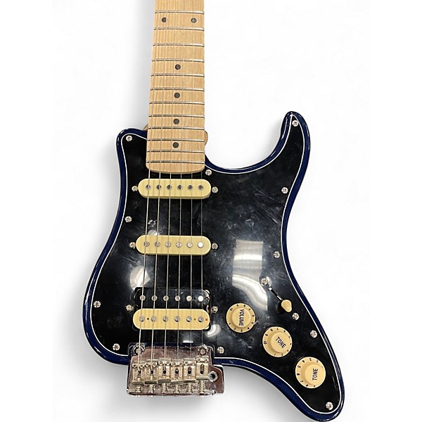 Used Traveler Guitar Travelcaster Blue Electric Guitar