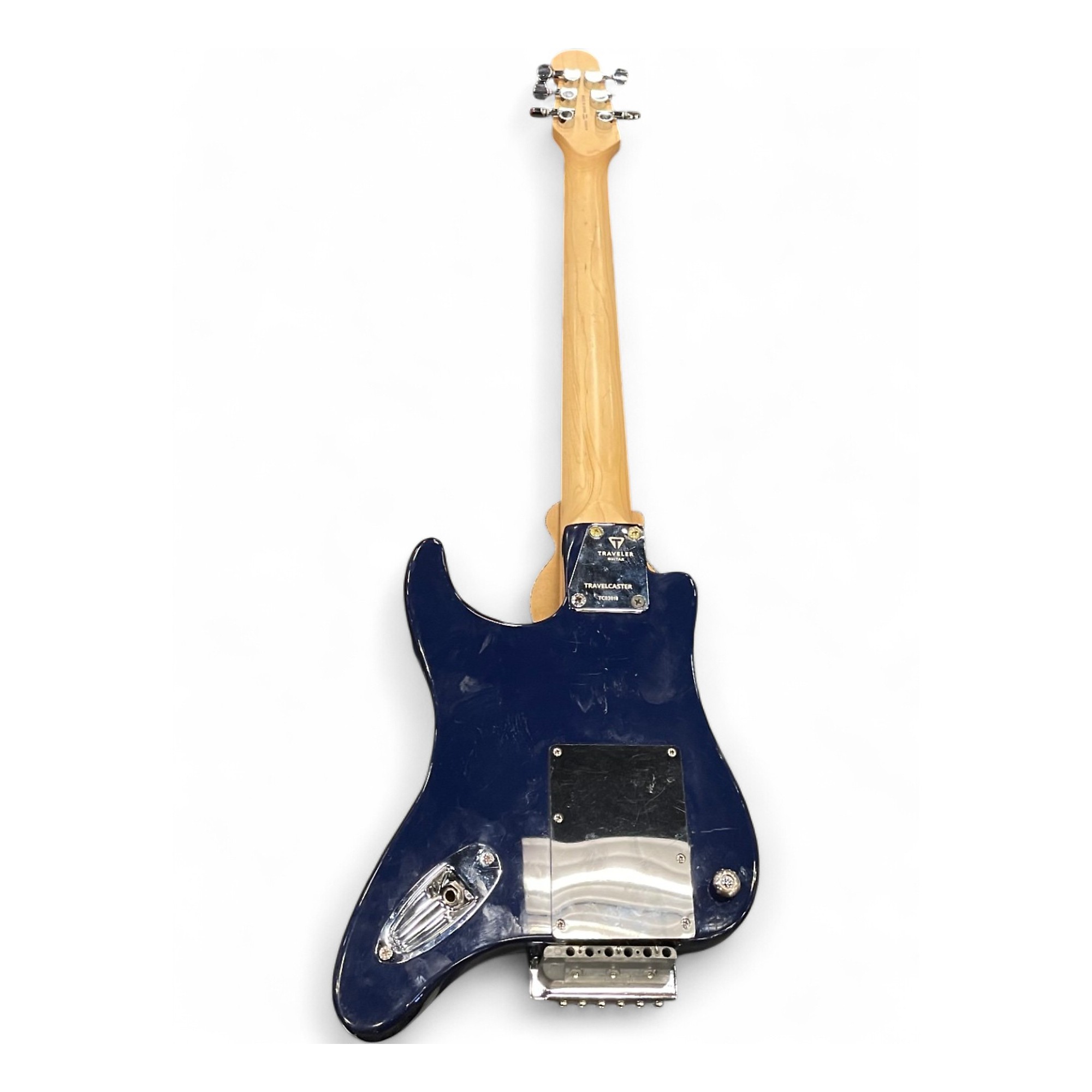 Used Traveler Guitar Travelcaster Blue Electric Guitar Blue