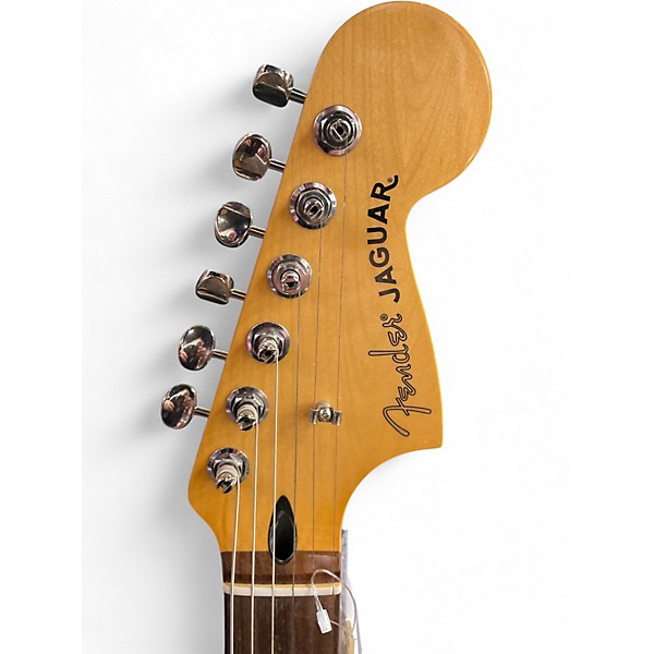 Used Squier Classic Vibe Jaguar Daphne Blue Solid Body Electric Guitar