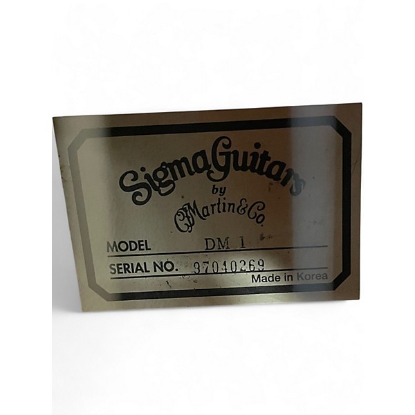 Used SIGMA DM1 Natural Acoustic Guitar