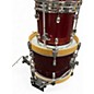 Used TAMA 4 Piece Club Jam Wine Red Sparkle Drum Kit