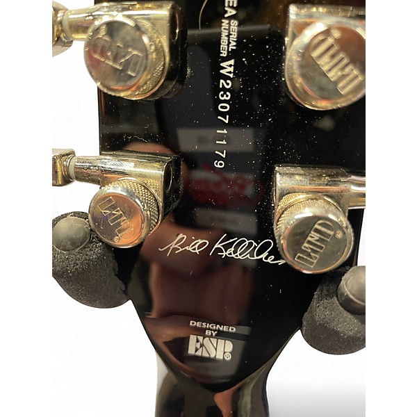 Used ESP LTD Bill Kelliher BK600 SILVER BURST Solid Body Electric Guitar