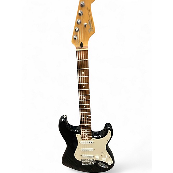 Used Fender Standard Stratocaster Modified switch Black Solid Body Electric Guitar
