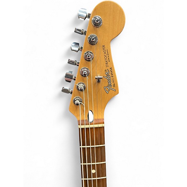 Used Fender Standard Stratocaster Modified switch Black Solid Body Electric Guitar