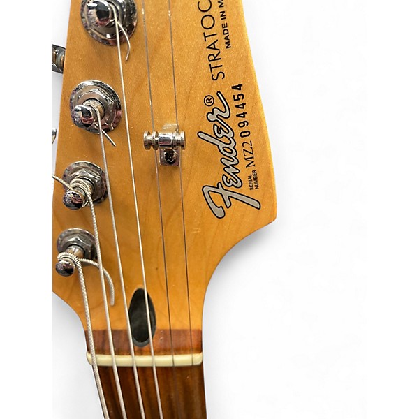 Used Fender Standard Stratocaster Modified switch Black Solid Body Electric Guitar