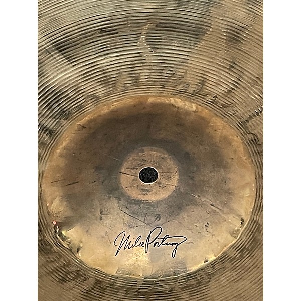 Used SABIAN 22in HHX MAX MIKE PORTNOY RIDE Cymbal