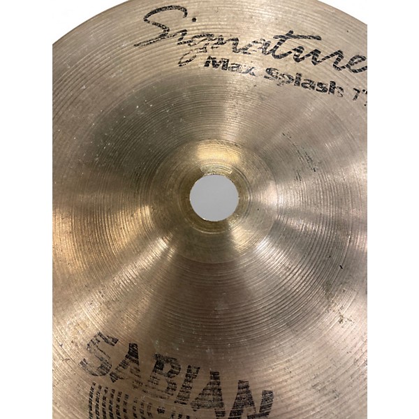 Used SABIAN 7in MIKE PORTNOY SIGNATURE MAX SPLASH Cymbal