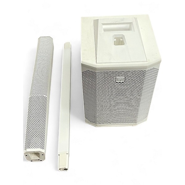 Used Electro-Voice evolve 50 white Powered Speaker