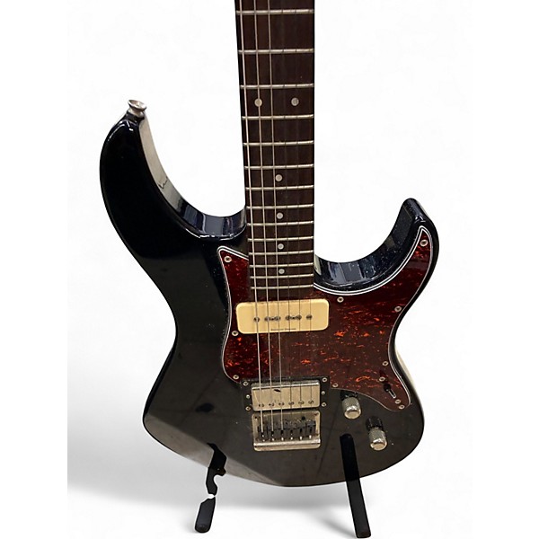 Used Yamaha PAC611HFM Black Solid Body Electric Guitar