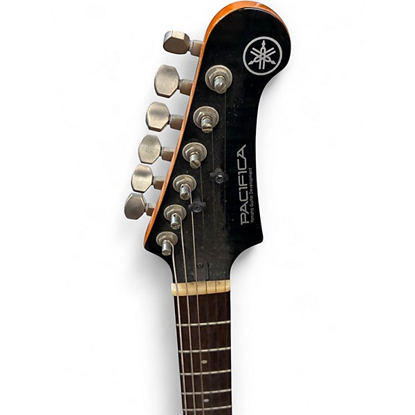 Used Yamaha PAC611HFM Black Solid Body Electric Guitar