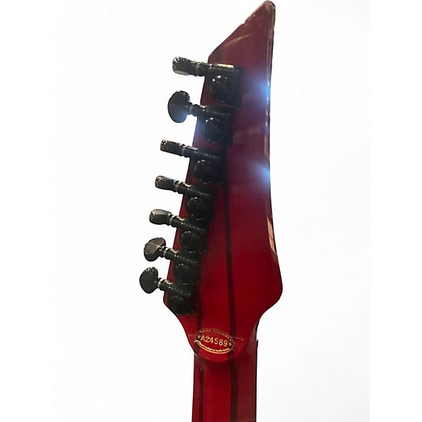 Used 2024 Agile SCEPTOR PRO 727 TRIBAL RED Solid Body Electric Guitar