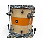 Used Risen 6 Piece Custom Worship Kit Natural Orange Stripe Drum Kit
