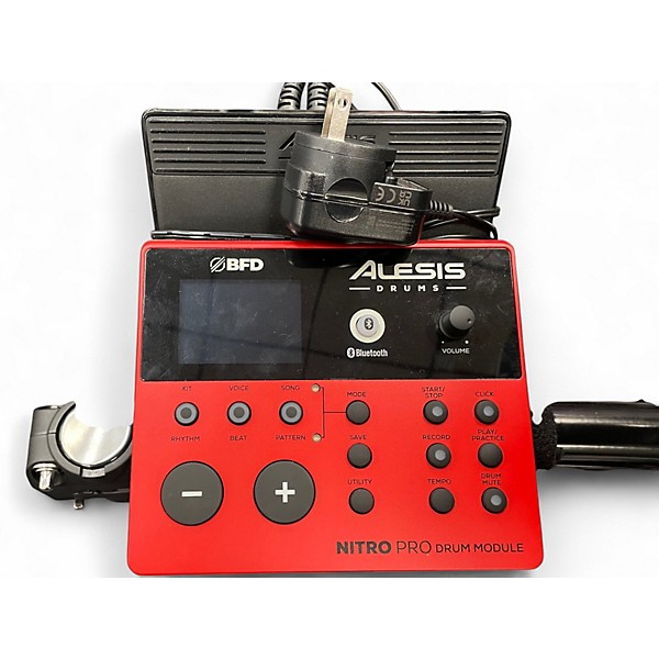 Used Alesis Nitro Pro XL 10-Piece Electronic Drum Kit With Mesh Heads &  Electric Drum Set