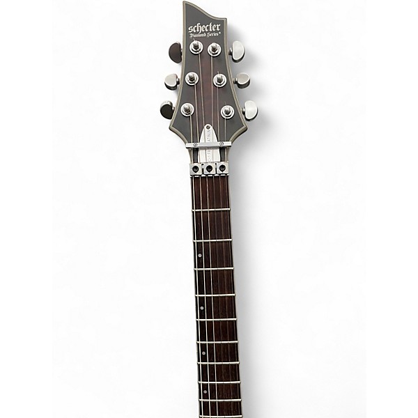 Used Schecter Guitar Research Hellraiser C1 Floyd Rose Sustaniac Crimson Burst Solid Body Electric Guitar