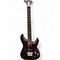 Used Schecter Guitar Research Hellraiser C1 Floyd Rose Sustaniac Crimson Burst Solid Body Electric Guitar