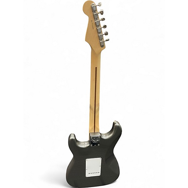 Used Fender Artist Series Eric Clapton Stratocaster Silver Solid Body Electric Guitar