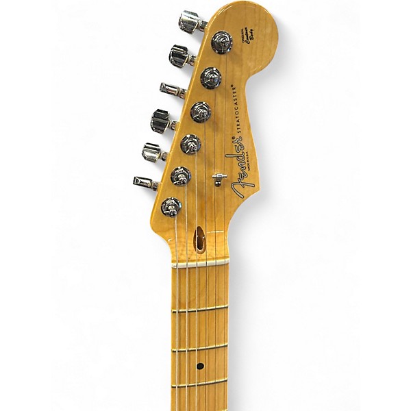 Used Fender American Standard Stratocaster 3 Color Sunburst Solid Body Electric Guitar