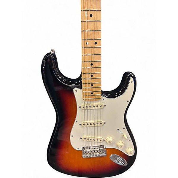 Used Fender American Standard Stratocaster 3 Color Sunburst Solid Body Electric Guitar