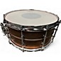 Used Ludwig 6.5X14 Copper Phonic with Tube Lugs Raw Smooth Finish Drum