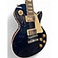 Used 2013 Gibson Les Paul Traditional Chicago Blue Solid Body Electric Guitar