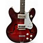 Vintage 1969 Harmony Rocket H56 Red Hollow Body Electric Guitar