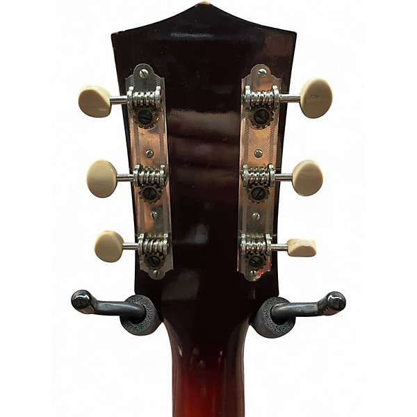 Vintage 1969 Harmony Rocket H56 Red Hollow Body Electric Guitar