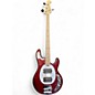 Used Sterling by Music Man Ray4HH Candy Apple Red Electric Bass Guitar thumbnail