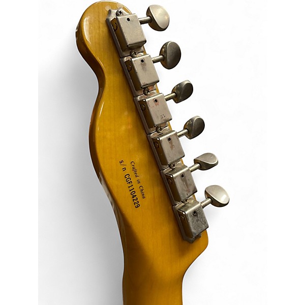 Used Fender Modern Player Telecaster Grey Solid Body Electric Guitar