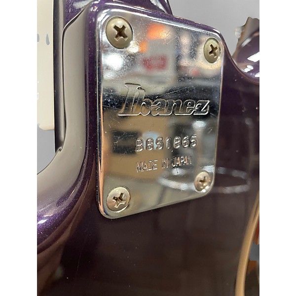 Vintage 1980s Ibanez Road Series II Purple Solid Body Electric Guitar