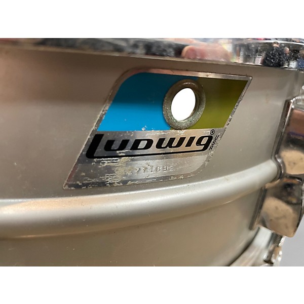 Vintage 1960s Ludwig 14X5 Acrolite Snare Metal Drum
