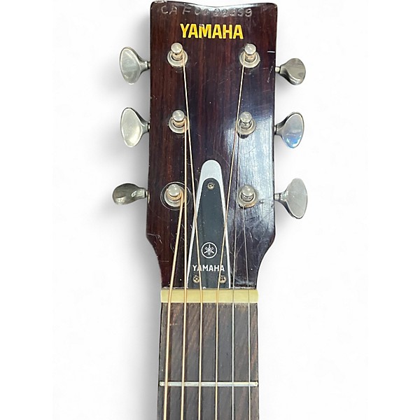 Vintage 1970s Yamaha FG-180 Natural Acoustic Guitar