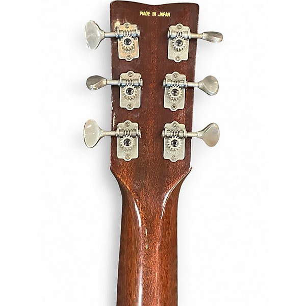 Vintage 1970s Yamaha FG-180 Natural Acoustic Guitar