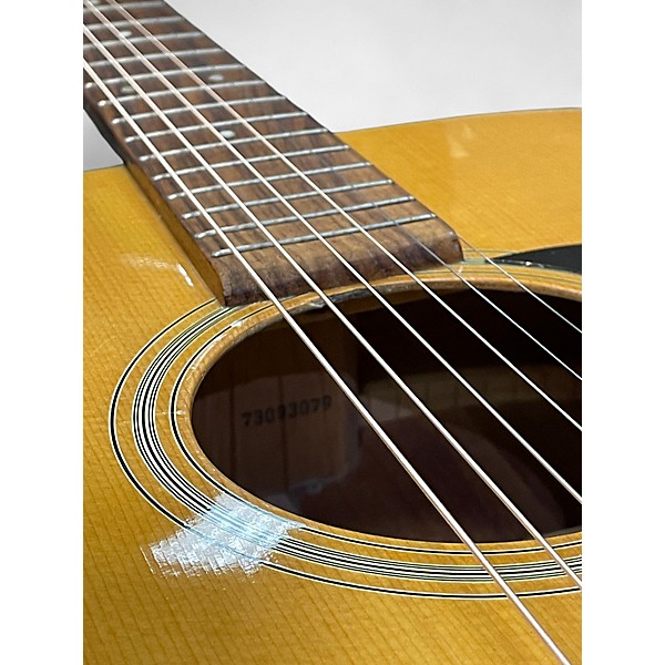 Vintage 1970s Yamaha FG-180 Natural Acoustic Guitar