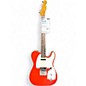 Used Squier CUSTOM TELECASTER Fiesta Red Solid Body Electric Guitar thumbnail