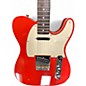 Used Squier CUSTOM TELECASTER Fiesta Red Solid Body Electric Guitar