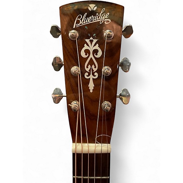 Used Blueridge BR-60 Natural Acoustic Electric Guitar