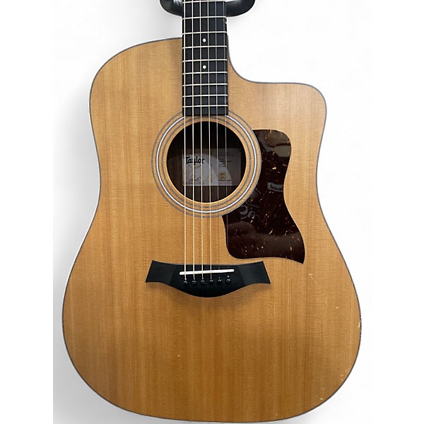 Used Taylor 210CE Natural Acoustic Electric Guitar