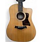 Used Taylor 210CE Natural Acoustic Electric Guitar