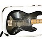 Vintage 1973 Fender Jazz Bass Black Electric Bass Guitar
