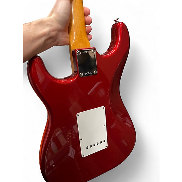 Used Fender AMERICAN VINTAGE II 1965 Stratocaster Candy Apple Red Solid Body Electric Guitar