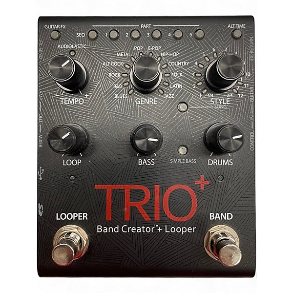Used DigiTech Trio+ Band Creator Plus Looper Pedal