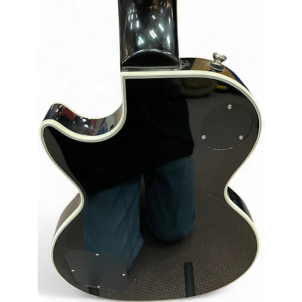 Used Epiphone Les Paul Custom Silverburst Solid Body Electric Guitar